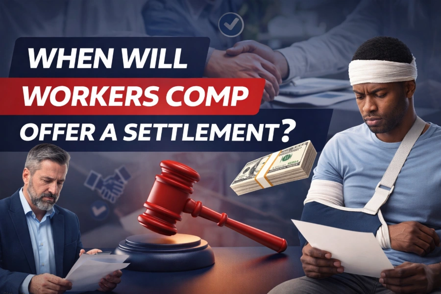 when will workers comp offer a settlement